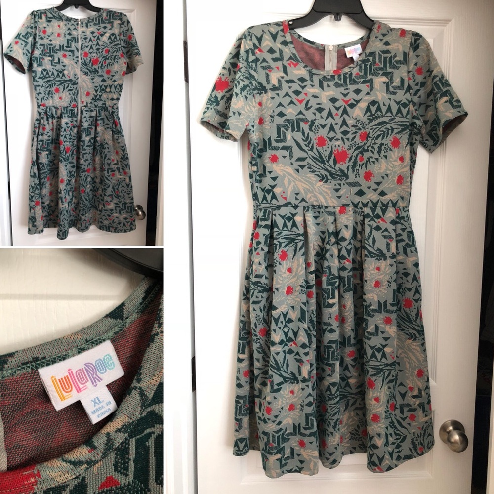 Green Amelia Dress